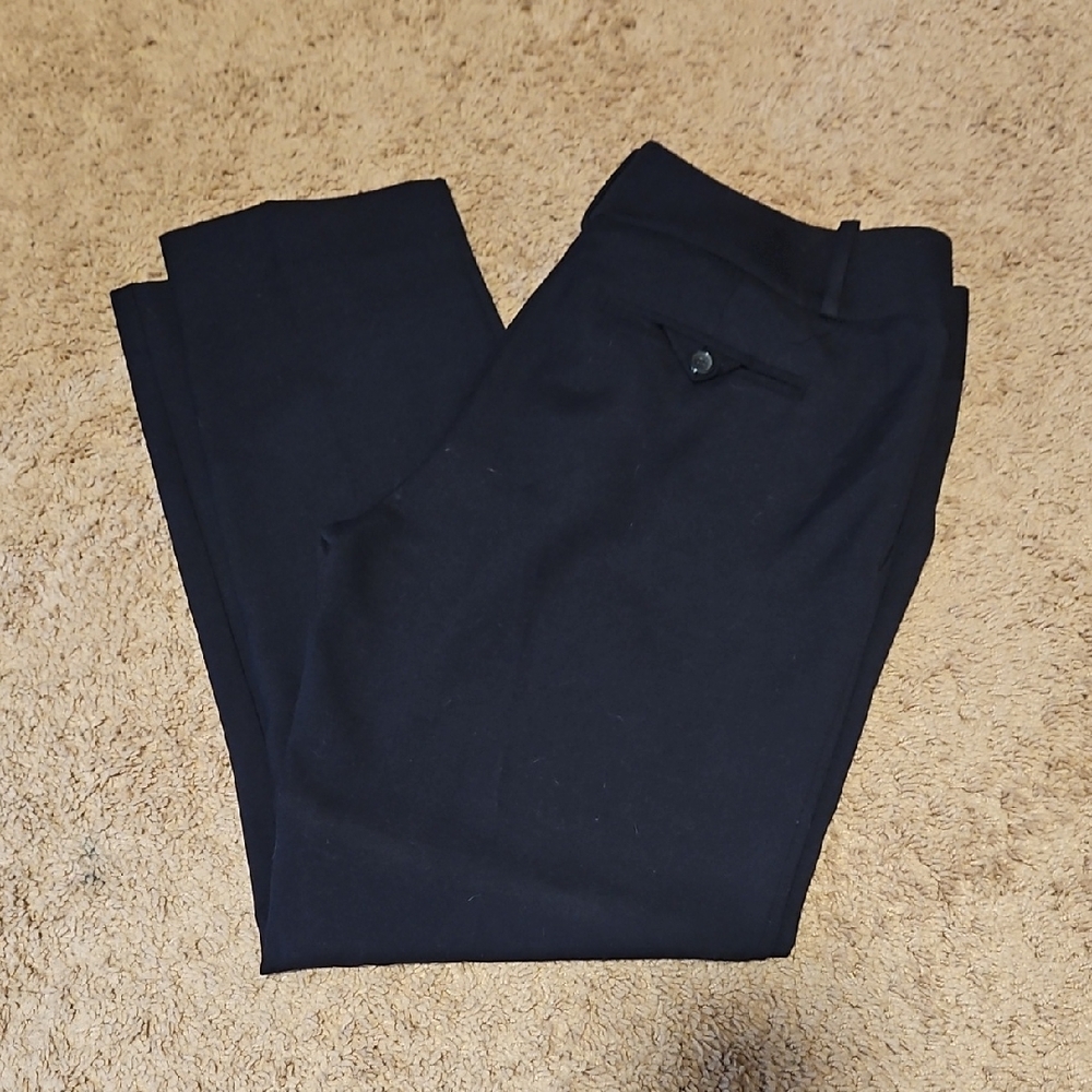 The Limited Navy Ankle Crop